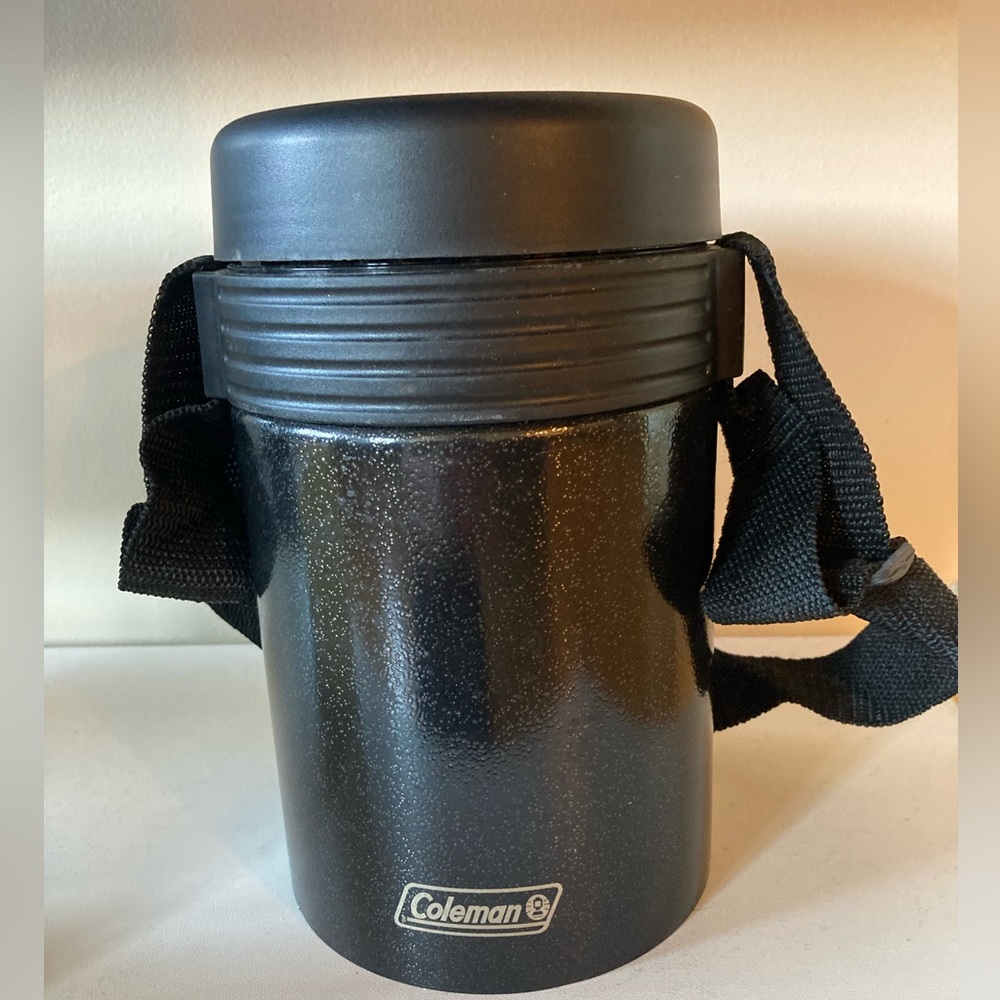 Coleman Insulated Vacuum Food Jar - Hammered steel finish